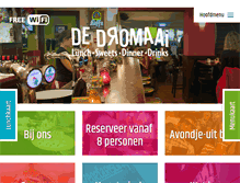 Tablet Screenshot of dedromaai.nl